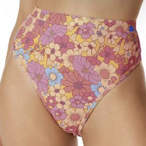 Jessica Simpson Floral Rendezvous High Waisted Swim Bottoms